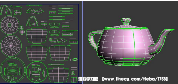 关于2套UV制作 - 游戏学习吧吧 - 直线网 - 最专