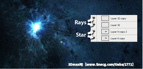 3Dmax创建壮观的三维空间爆炸效果_3Dmax吧